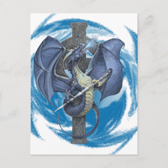 Drachenkreuz - Postkarte (Vorderseite)
