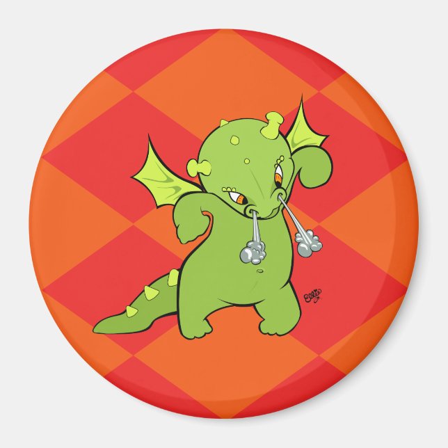 Drachenmagnet Magnet (Vorne)