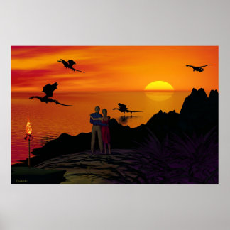 Drachenmigration Poster