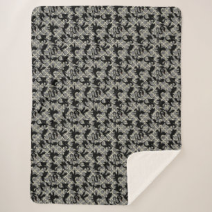 Drachenmuster 01.wx4x4.blue Gray BG Sherpadecke