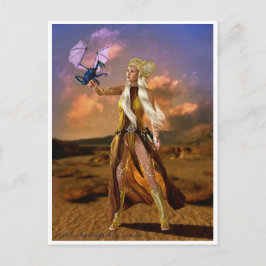 Drachenmutter Postkarte