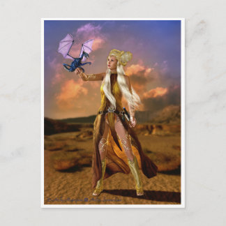 Drachenmutter Postkarte