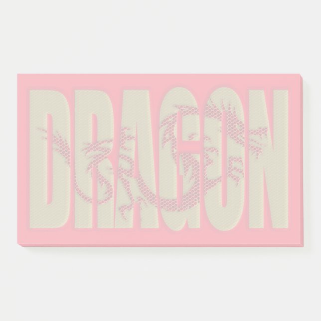 Drachennachrichten Post-it Klebezettel (Vorderseite)