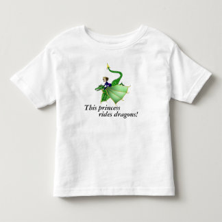 Drachenprinzessin Kleinkind-Shirt, mit Worten, 2T- Kleinkind T-shirt