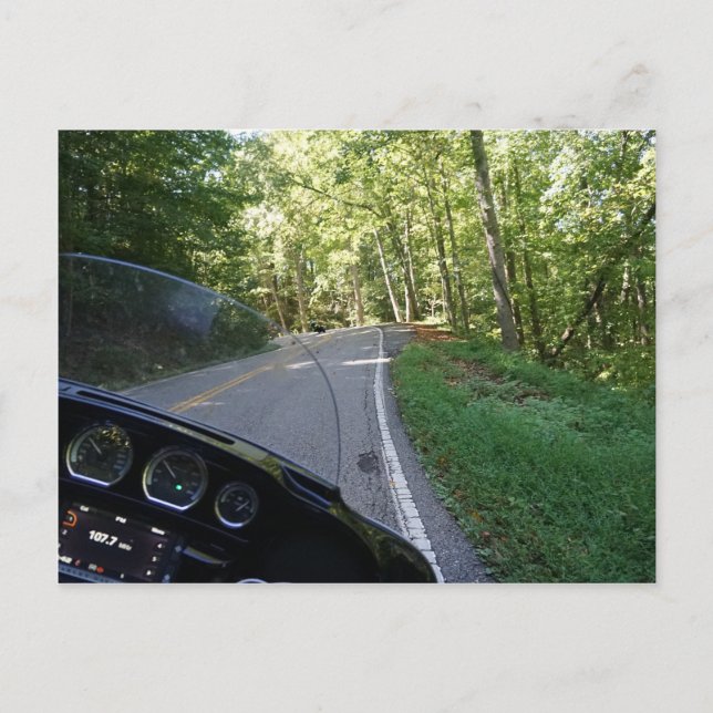 Drachenreiten Postkarte (Vorderseite)