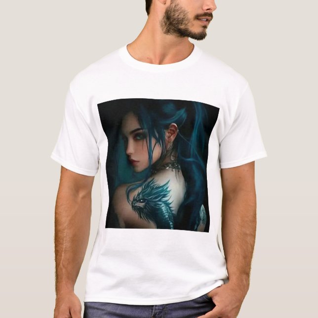 Drachens Flüster-T-Shirt T-Shirt (Vorderseite)