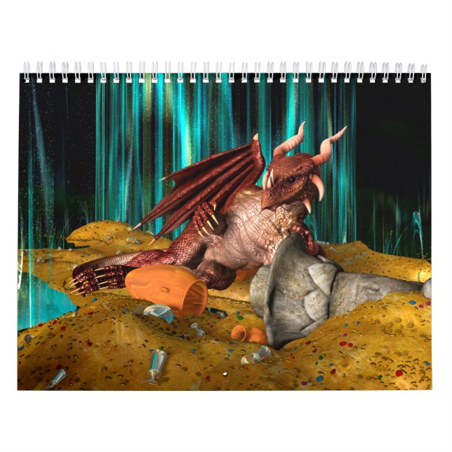 Drachenschatz Kalender (Titelbild)