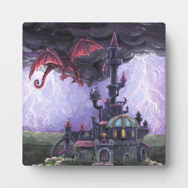 Drachenschloss Fotoplatte (Vorderseite)
