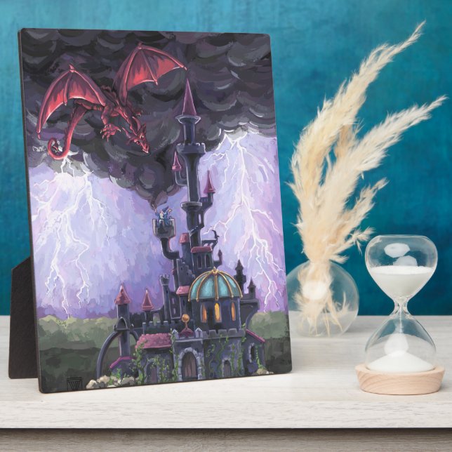 Drachenschloss Fotoplatte (Seite)
