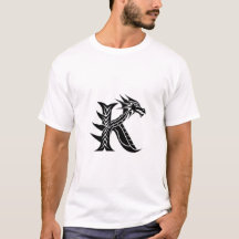 Drachenschrift K – Sharp Dragon Initial Design