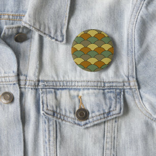 Drachenschuppen, Fächer, Wellen, Seigaiha, Tarnung Button