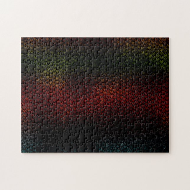 Drachenschuppen Puzzle (Horizontal)