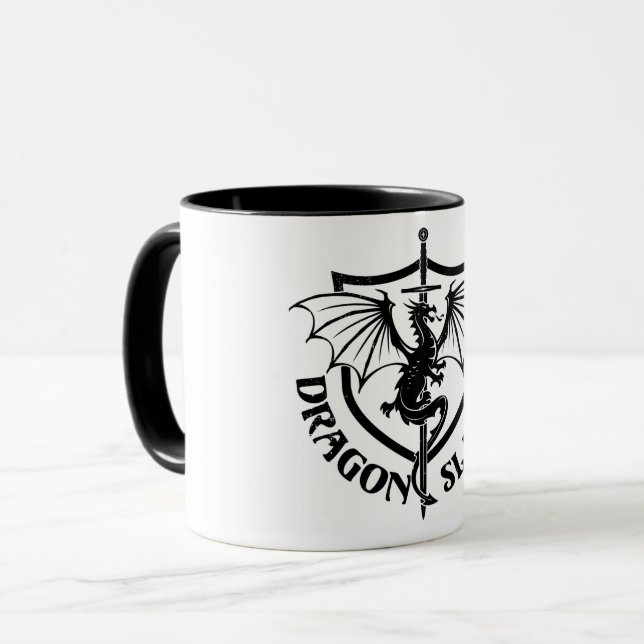 Drachenschwade Tasse (Vorderseite Links)