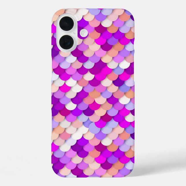 "Drachenskales" - lila. Case-Mate iPhone Hülle (Rückseite)