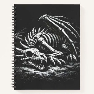 Drachenskelett — von BurnsInHell Notizbuch