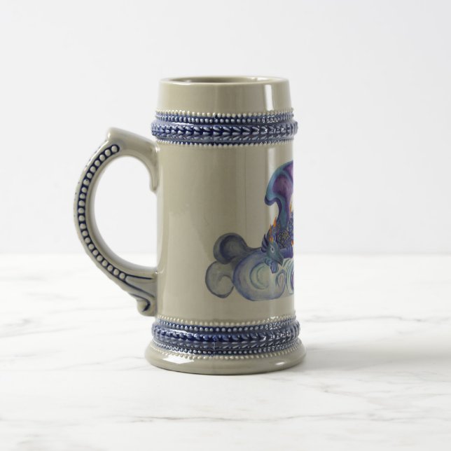 Drachensteine Bierglas (Links)