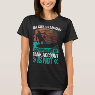 Drachensurfen Vintage-Drachen-Kollektion Kitesurfe T-Shirt