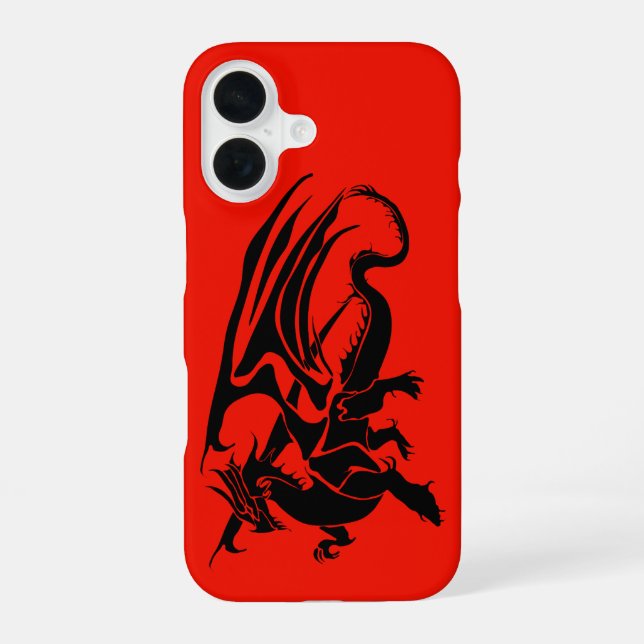 Drachentelefonhülle iPhone 16 Hülle (Rückseite)