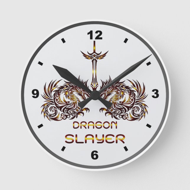 Drachentöter der Uhr (Vorderseite)
