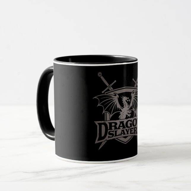 Drachentöter Tasse (Vorderseite Links)