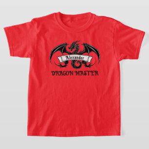 Drachentrainer Personalisieren T-Shirt