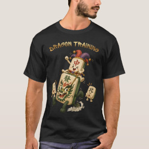 Drachentraining, Mahjong Humor, Lustig  T-Shirt
