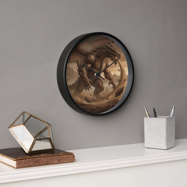 Drachenuhr Uhr (Büro)