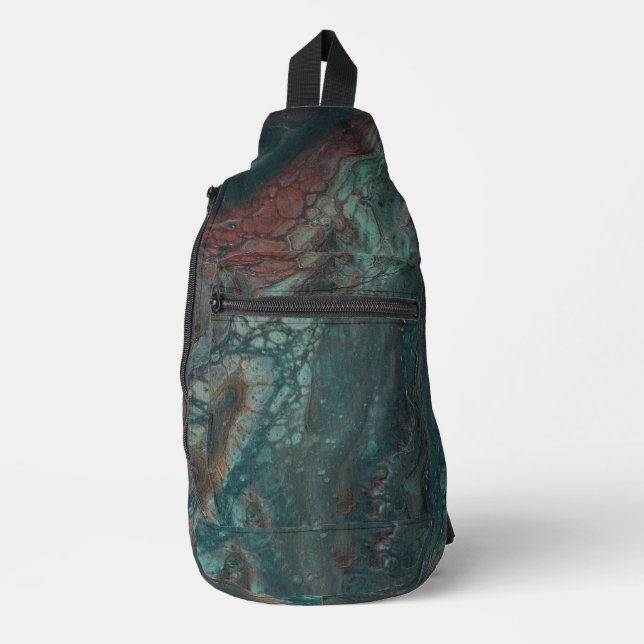 Drachenverborgen Crossbody Bag (Vorderseite)