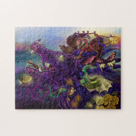 Drachenverzauberung Puzzle