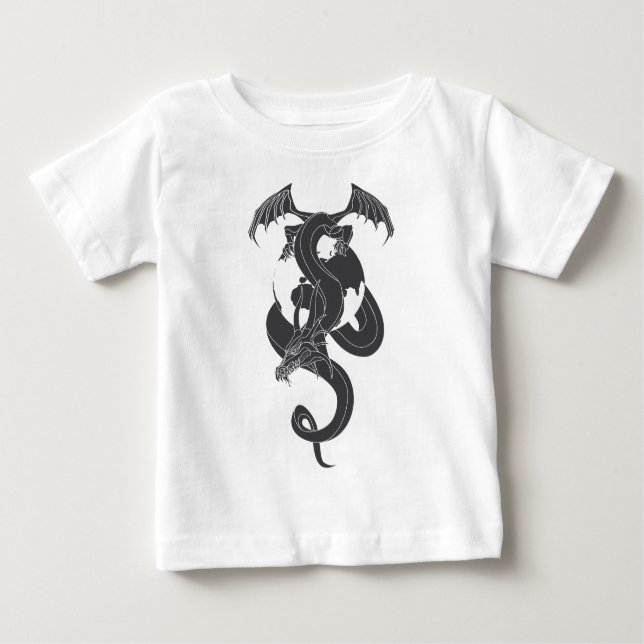 Drachenwelt Baby T-shirt (Vorderseite)