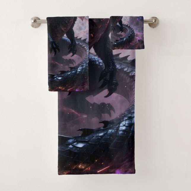 Drachenwelt – Das Reich aus Feuer und Magie´2 Badhandtuch Set (Insitu)