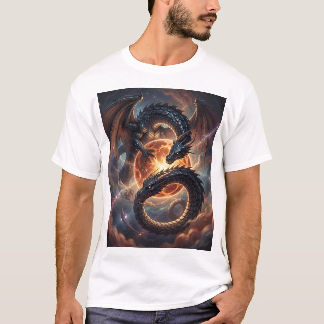 Drachenwelt – Das Reich aus Feuer und Magie´3 T-Shirt (Vorderseite)
