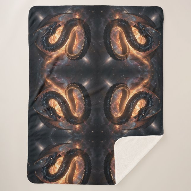 Drachenwelt – Das Reich aus Feuer und Magie´4 Sherpadecke (Vorderseite)