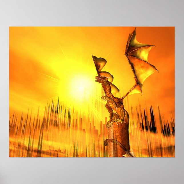 Drachenzähne Poster (Vorne)