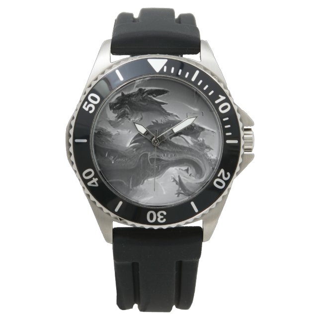 Drachenzeit Armbanduhr (Vorderseite)