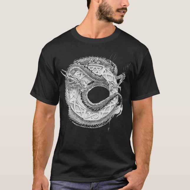 DracheOrnamental T-Shirt (Vorderseite)