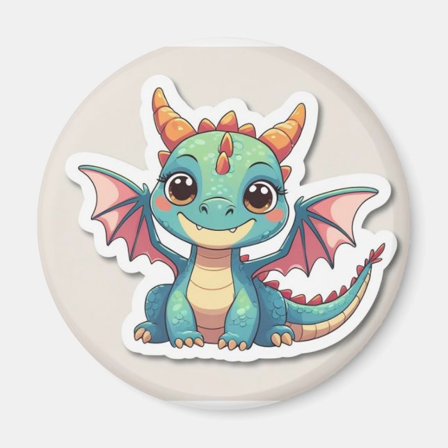 Drachmagnet Magnet (Vorne)