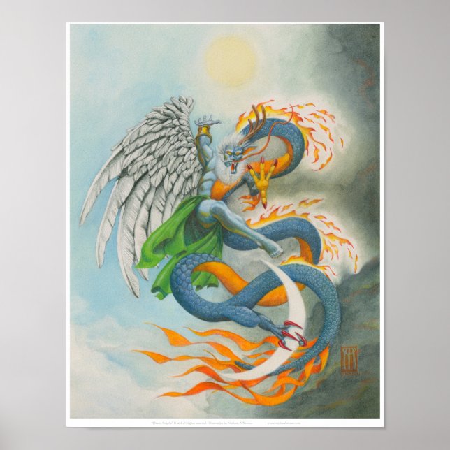 Draco Angelis Poster (Vorne)