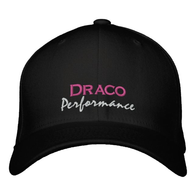 Draco Angepasst Hat Bestickte Baseballkappe (Vorderseite)