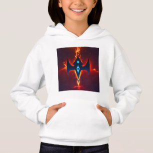 Draco der Adorable Drache: Skull Style Sweater Des Hoodie