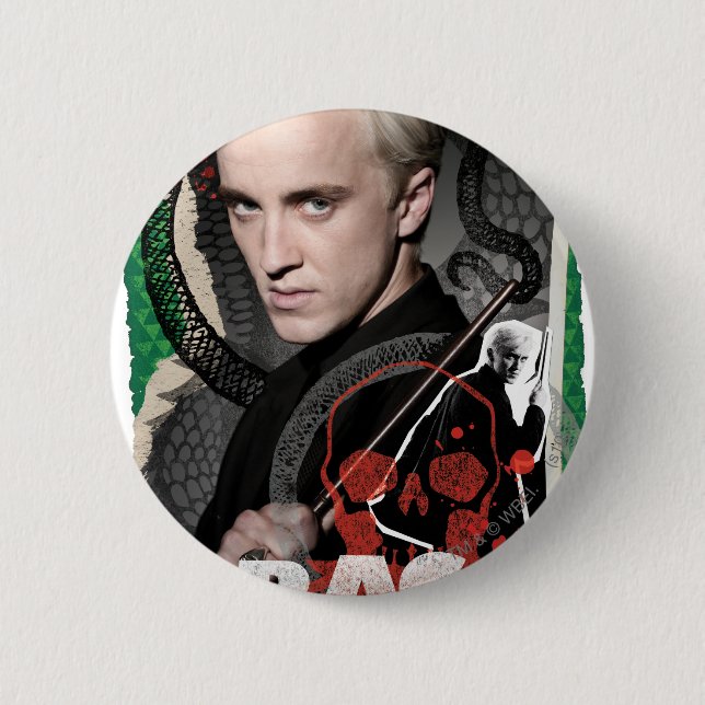 Draco Malfoy 6 Button (Vorderseite)
