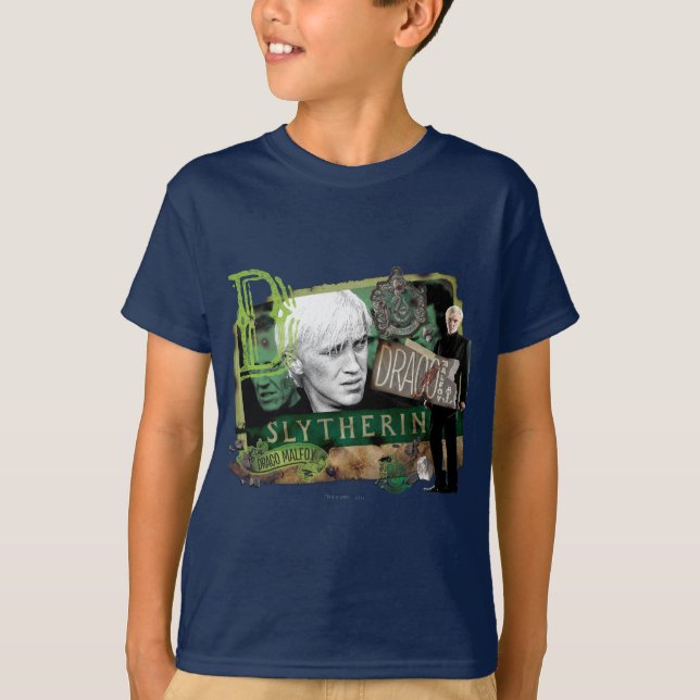 Draco Malfoy Collage 1 T-Shirt (Vorderseite)