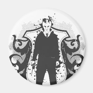 Draco Malfoy Dark Arts Design Magnet