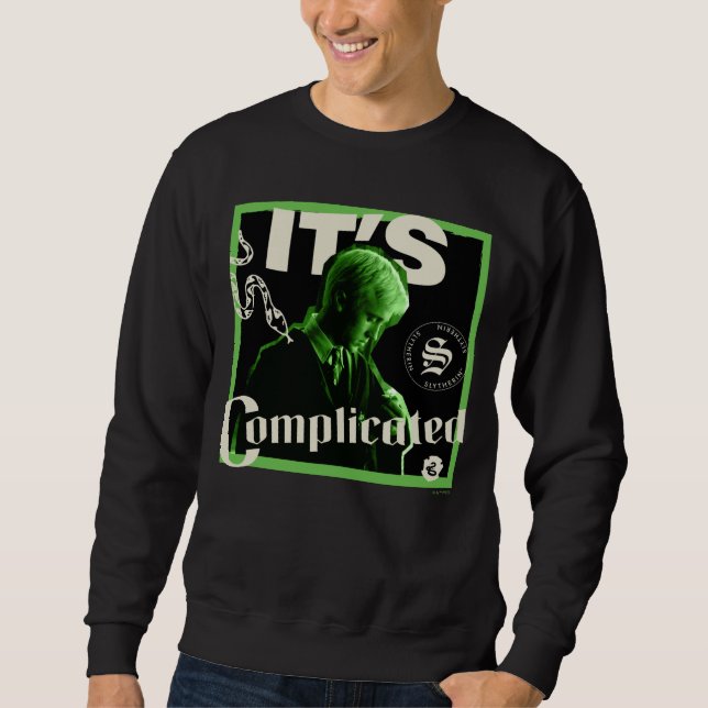 Draco Malfoy - "Es ist kompliziert" Sweatshirt (Vorderseite)