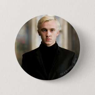 Draco Malfoy Straight On Button