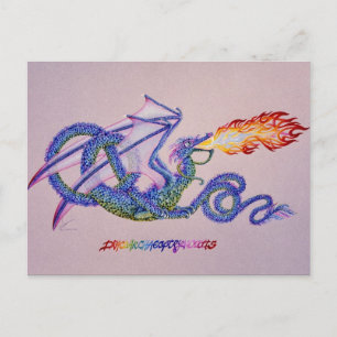 Dracoarchaeoptryxceltis Postkarte