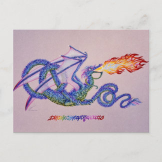 Dracoarchaeoptryxceltis Postkarte