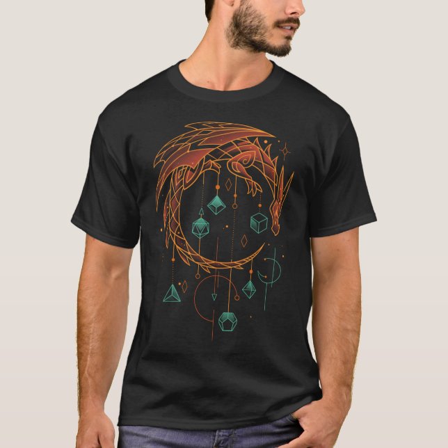 Draconic Dice Keeper T-Shirt (Vorderseite)