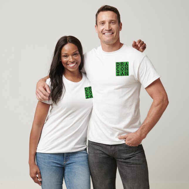 Draconisch, übermäßig hart und schwer T-Shirt (Unisex)