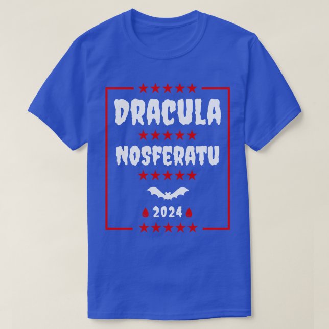 Dracula 2024 Vampire für den Präsidenten T-Shirt (Design vorne)